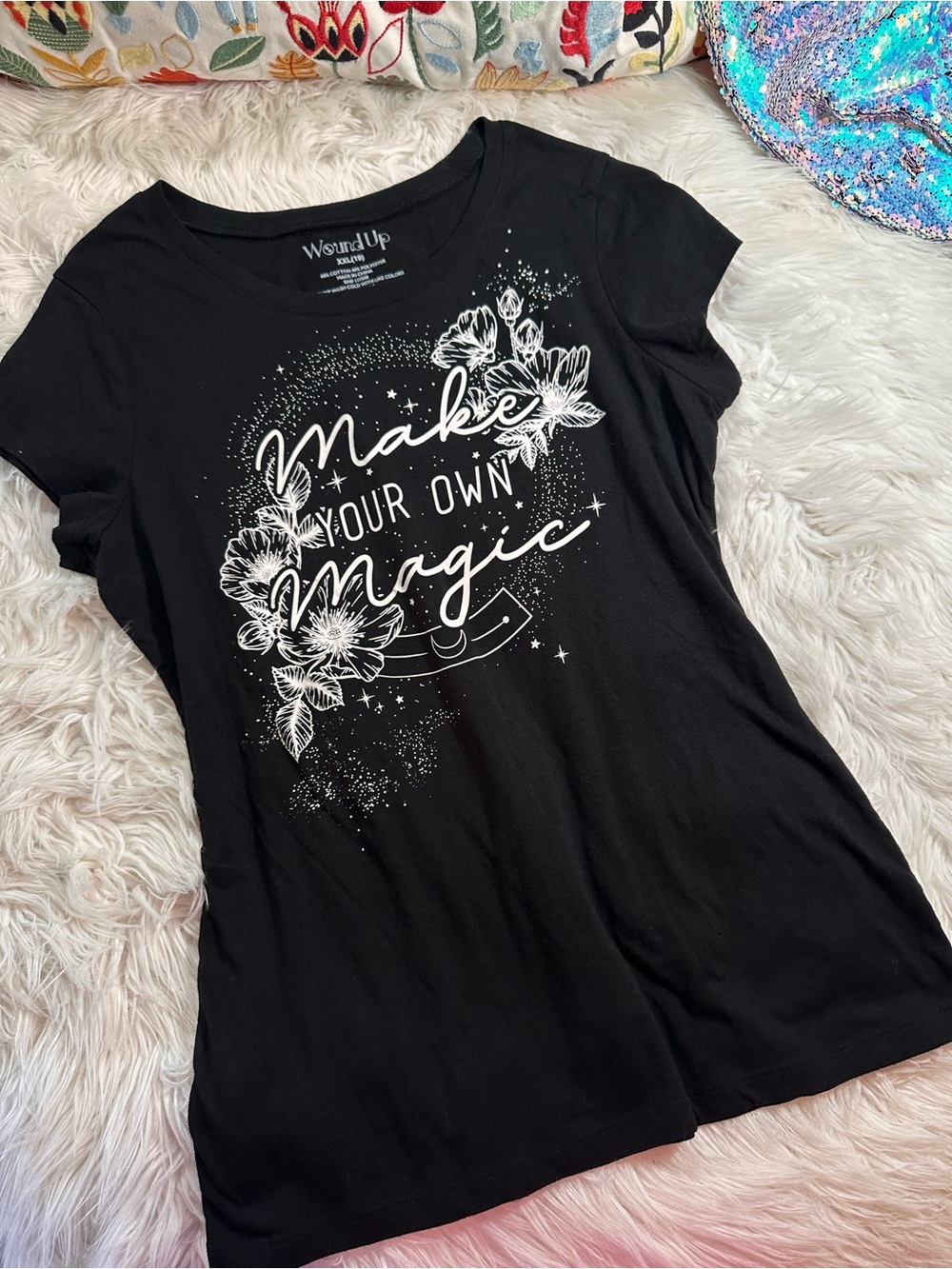 Wound Up • Make Your Own Magic Ethereal Cap Sleeve T-Shirt
